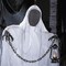 5 Ft Hanging Faceless Ghost Lantern Chain Halloween Decoration